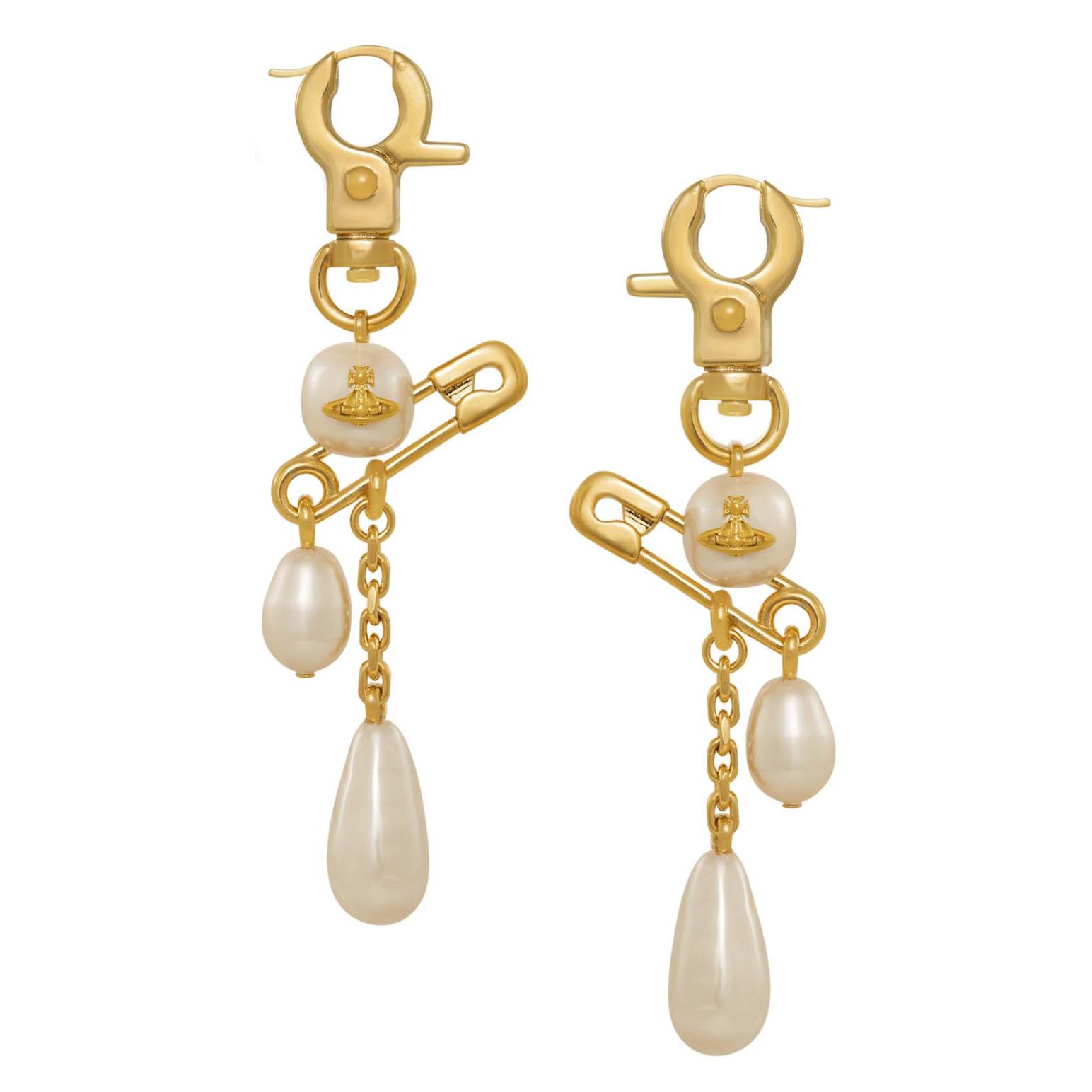 Vivienne Westwood Claude Long Earrings